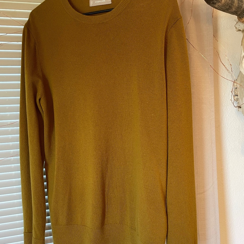 Mens Everlane Cashmere Crew Sweater M